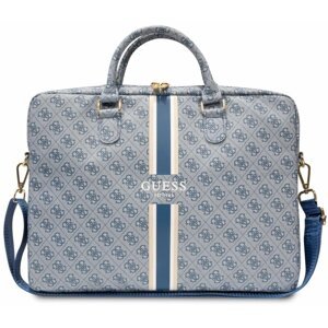 Laptoptáska Guess PU 4G Printed Stripes Computer Bag 15/16" Blue