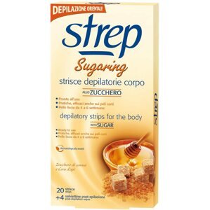 Szőrtelenítő csík STREP Sugaring Viaszcsíkok testre 20 db