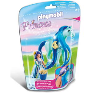Építőjáték Playmobil 6169 Luna hercegnő és fésülhető lova