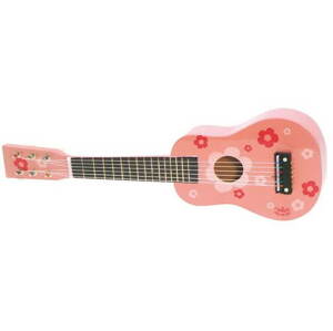 Gyerek gitár Vilac - Játékgitár rózsaszín virágokkal