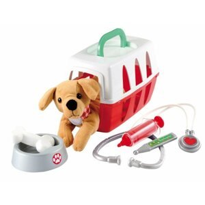 Játék orvosi táska Ecoiffier állatorvosi készlet kutyussal