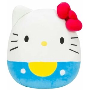 Plüss Squishmallows Hello Kitty kék, 30 cm