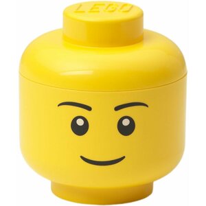 Tároló doboz LEGO tárolófej (mini) - fiú