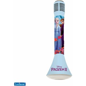 Zenélő játék Lexibook Frozen Vezeték nélküli karaoke mikrofon hangszóróval és hangváltoztatóval