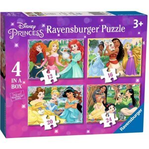 Puzzle Ravensburger 030798 Disney varázslatos hercegnők 4 az 1-ben