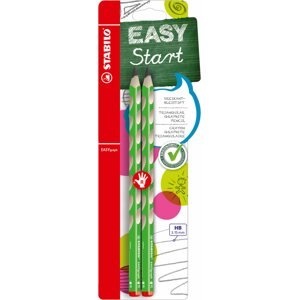Grafit ceruza Stabilo EASYgraph R HB zöld, 2 db buborékfólia