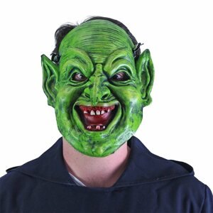 Jelmez kiegészítő Rappa Zöld varázsló maszk
