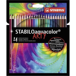 Színes ceruza STABILOaquacolor 24 db karton tok "ARTY"
