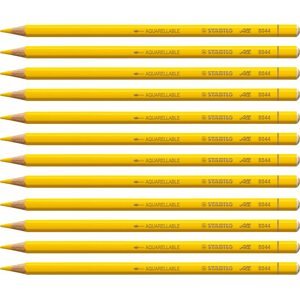 Ceruza STABILO All színes ceruza, sárga, 12 db