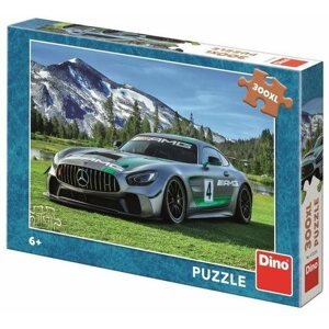Puzzle Dino Mercedes AMG GT a hegyekben 300 XL puzzle