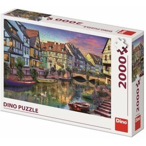 Puzzle Dino Romantikus kora este 2000 puzzle