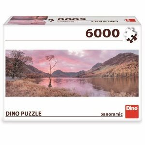 Puzzle Dino Tó a hegyekben 6000 puzzle