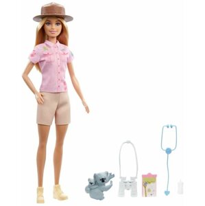 Játékbaba Barbie babák Foglalkozások - Zoológus