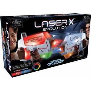 Lézerpisztoly Laser X Long Range Evolution Szett 2 játékos számára - 150 méteres hatótávolság