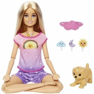 Játékbaba Barbie Baba és meditáció reggeltől estig