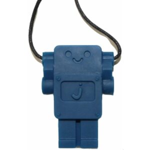 Nyaklánc Jellystone Designs Nyugtató medál - Robot, kék