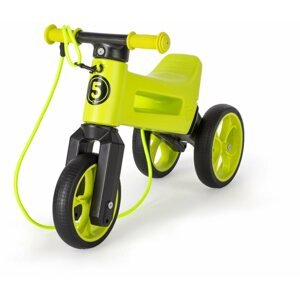 Futóbicikli Neon Funny Wheels 2 az 1-ben, zöld