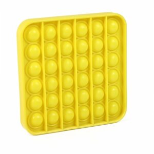 Pop It Pop it - négyzet alakú, sárga