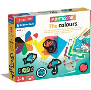 Interaktív játék Montessori Színek felfedezése
