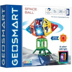 Építőjáték GeoSmart Space Ball - 36db
