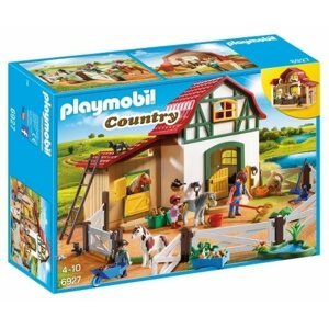 Építőjáték Playmobil 6927 Póniudvar