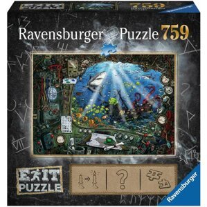 Puzzle Ravensburger 199532 Exit Puzzle: Tengeralattjáró