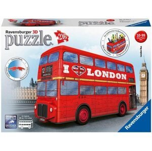 3D puzzle Ravensburger 3D 125340 Londoni autóbusz