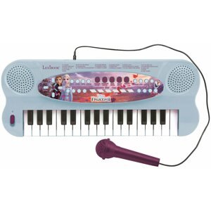 Zenélő játék Lexibook Jégvarázs Elektromos zongora mikrofonnal (32 billentyű)