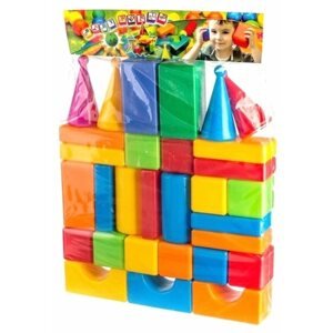 Játékkocka gyerekeknek Teddies kocka készlet 30 db