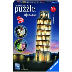 3D puzzle Ravensburger 3D 125159 Pisa (éjszakai kiadás)