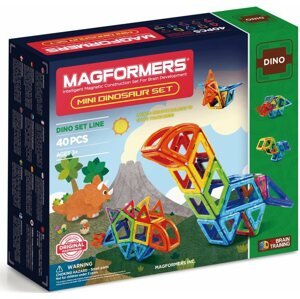 Építőjáték Magformers Mini dinoszauruszok