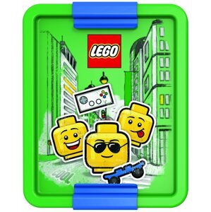 Uzsonnás doboz LEGO Iconic Boy zöldes-kék