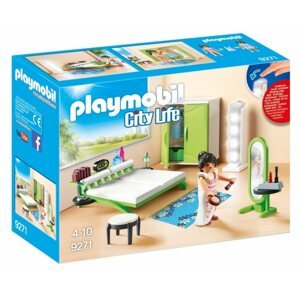 Építőjáték Playmobil 9271 Hálószoba fésülködőasztallal