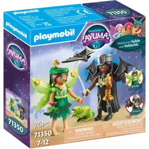 Építőjáték Playmobil Forest Fairy & Bat Fairy lélekállatokkal 71350
