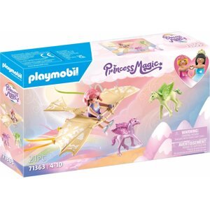 Építőjáték Playmobil Varázslatos kirándulás a kis pegazussal 71363
