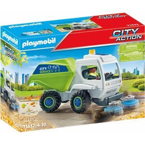 Építőjáték Playmobil Utcaseprő autó 71432