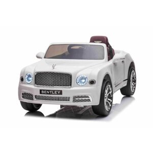 Elektromos autó gyerekeknek Elektromos autó Bentley Mulsanne 12 V, fehér