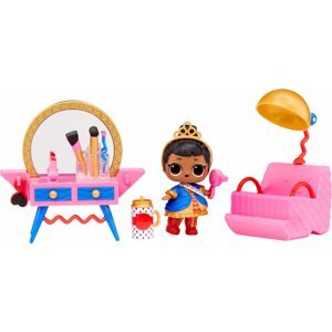 Játékbaba L.O.L. Surprise! Bútor babával, 6. sorozat - Szépségszalon & Her Majesty