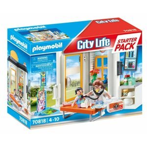 Építőjáték Playmobil 70818 Starter Pack - Gyermekorvos