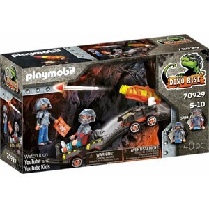 Építőjáték Playmobil 70929 Dino Mine - Rakétakocsi