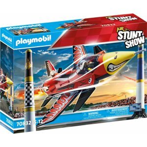 Építőjáték Playmobil 70832 Air Stuntshow "Sas" sugárhajtású gép