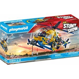 Építőjáték Playmobil 70833 Air Stuntshow Helikopter filmforgatáshoz