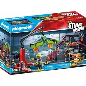 Építőjáték Playmobil 70834 Air Stuntshow Szervizállomás