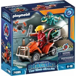 Építőjáték Playmobil 71085 Dragons - The Nine Realms: Icaris Quad & Phil