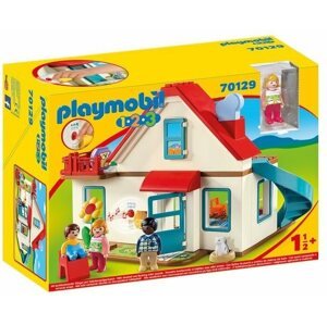 Építőjáték Playmobil 70129 1.2.3 Családi otthon