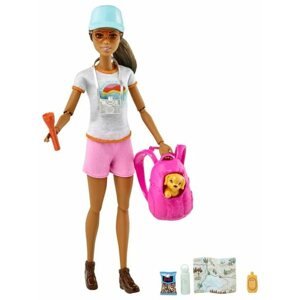 Játékbaba Barbie Wellness Baba - Kiránduláson