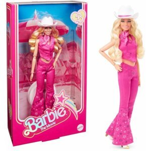 Játékbaba Barbie western filmes overallban