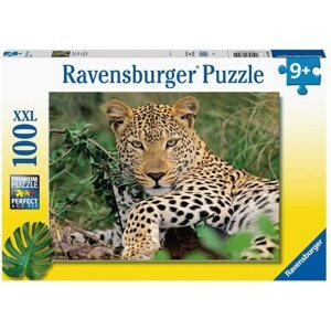 Puzzle Ravensburger Puzzle 133451 Leopárd 100 darab