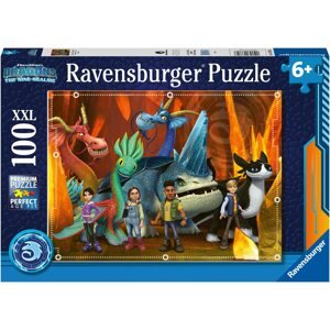 Puzzle Ravensburger Puzzle 133796 Így neveld a sárkányodat: The Nine Realms 100 darab