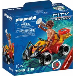Építőjáték Playmobil 71040 Vízimentő Quad